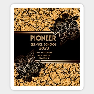 PIONEER SERVICE SCHOOL 2023 Sticker